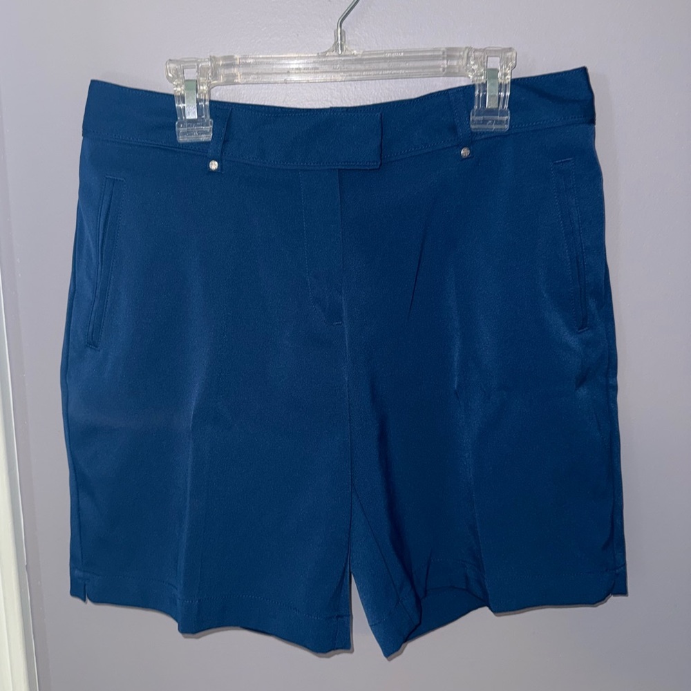 Lady Hagen Golf Blue Bermuda Shorts